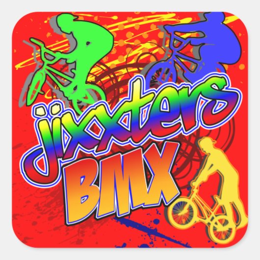 ジクスターBMX スクエアシール (正面)