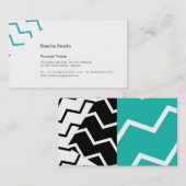 ジグとザグ ミント 名刺 (正面/裏面)