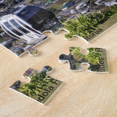 ジグはパズル- Rotorua、ニュージーランド--を見ました ジグソーパズル (側面)