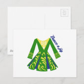 ジグを踊る ポストカード (正面/裏面)