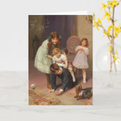 ジグアップ | アーサー・ジョン・エルセリ カード (黄色い花)