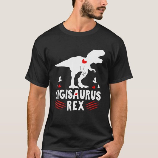 ジグィディノウルスGigi Saurusファミリーマッチング Tシャツ (正面)