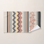 ジグエレガントザグ バスタオルセット (ハンドタオル)