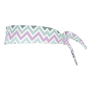 ジグカラフルザグシェブロンパターン タイヘッドバンド
