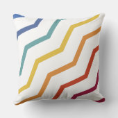 ジグカラフルザグパターン装飾用クッション クッション (裏面)