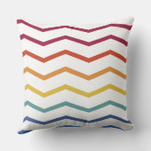 ジグカラフルザグパターン装飾用クッション クッション (裏面)