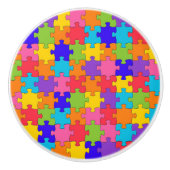ジグカラフルソーパズル セラミックノブ (正面)