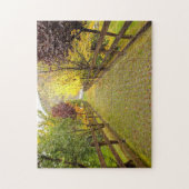 ジグサウイタリア青山渓谷。 ジグソーパズル (縦)