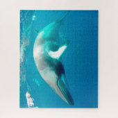 ジグサウミンククジラ。 ジグソーパズル (縦)