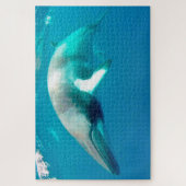 ジグサウミンククジラ。ジグソーパズル ジグソーパズル (縦)