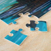 ジグサトウクジラまたはキラークジラ ジグソーパズル (側面)