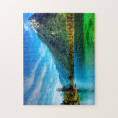 ジグサラムサウHintersee Bavaria. ジグソーパズル (縦)