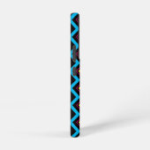 ジグザグとドット SAMSUNG GALAXYケース (右側面)