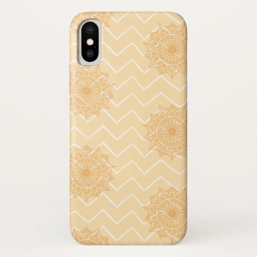 ジグザグと装飾的な模様 Case-Mate iPhoneケース (裏面)