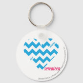 ジグザグアクア4 キーホルダー (正面)