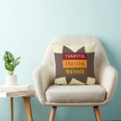 ジグザグイエロー クッション (椅子)