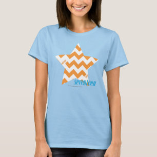 ジグザグオレンジ3 Tシャツ