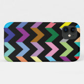 ジグザグカラフル模様 Case-Mate iPhoneケース (裏面(横))
