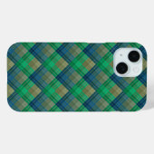 ジグザグカラーリングのチェック柄 Case-Mate iPhoneケース (裏面 (横))