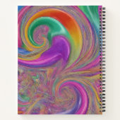 ジグザグカラー ノートブック (裏面)