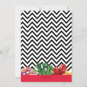 ジグザグサマー招待状 招待状 (裏面)