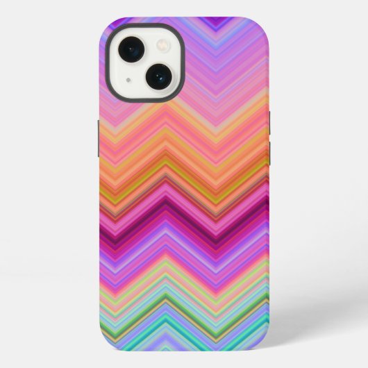 ジグザグサンセット iPhoneケース (裏面)
