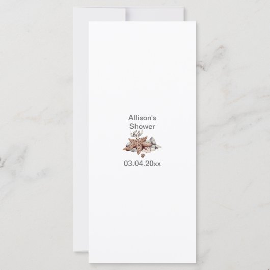 ジグザグサークルコースタルシャワー男の赤ちゃんforブック (裏面)