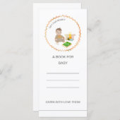 ジグザグサークルコースタルシャワー男の赤ちゃんforブック (正面/裏面)