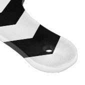 ジグザグシェブロン黒白 カッティングボード (角)