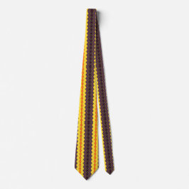 ジグザグストライプのパターン ネクタイ