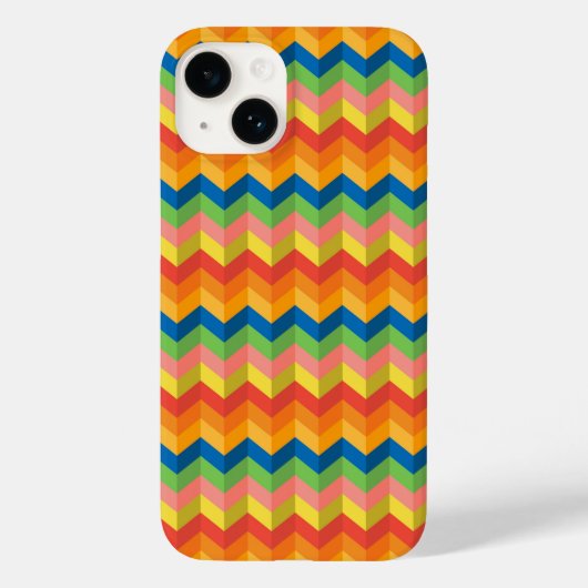 ジグザグストライプ Case-Mate iPhoneケース (裏面)