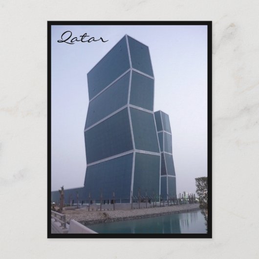 ジグザグタワードーハ ポストカード (正面)