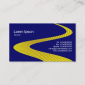 ジグザグパス – シンバルパス – ダークブルー 名刺 (裏面)