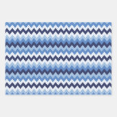 ジグザグパターン1 ラッピングペーパーシート (正面3)