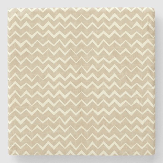 ジグザグパターン ストーンコースター (正面)