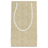 ジグザグパターン スモールペーパーバッグ (正面)