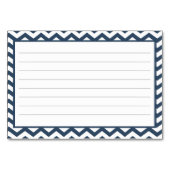 ジグザグパタ航海のーンレシピカード テーブルナンバー (裏面)