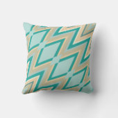 ジグザグフォン対角線 クッション (裏面)