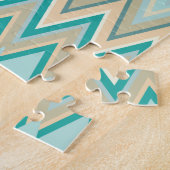 ジグザグフォン対角線 ジグソーパズル (側面)