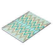 ジグザグフォン対角線 ノートブック (左側)