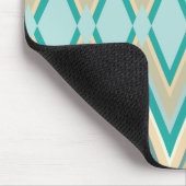 ジグザグフォン対角線 マウスパッド (コーナー)