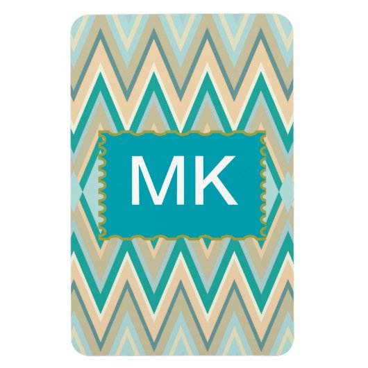 ジグザグフォン対角線 マグネット (縦)