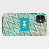ジグザグフォン対角線 Case-Mate iPhoneケース (裏面(横))