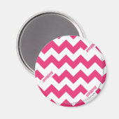 ジグザグマゼンタ マグネット (正面/裏面)