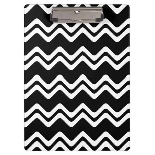 ジグザグ二重色線パターン クリップボード (正面)