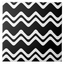 ジグザグ二重色線パターン タイル