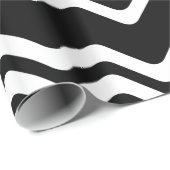 ジグザグ二重色線パターン ラッピングペーパー (ロールコーナー)