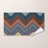 ジグザグ南西パターン バスタオルセット (ハンドタオル)