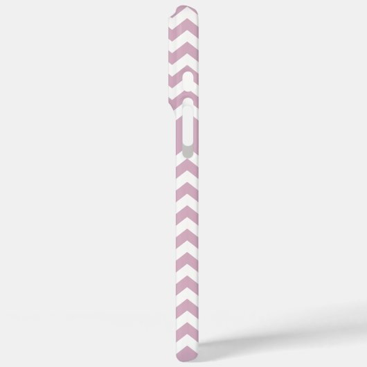 ジグザグ山形の名前または引用文任意の色 Case-Mate iPhoneケース (裏面 / 左)