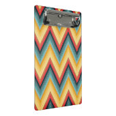 ジグザグ形のストライプのな背景2 ミニクリップボード (アングル)